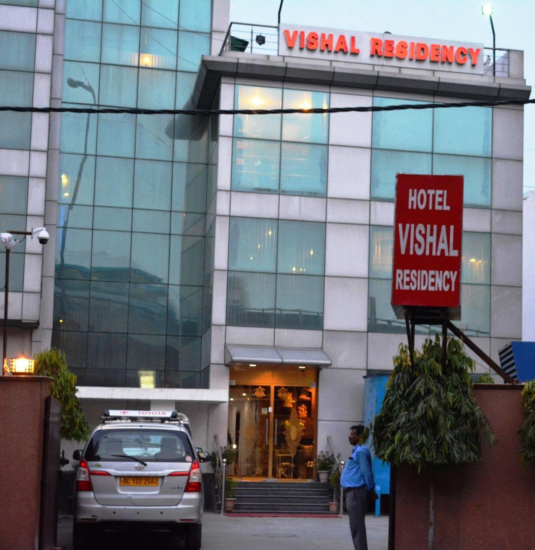 Airport Hotel Vishal Residency New Delhi Buitenkant foto